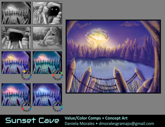 Cave Concept Art