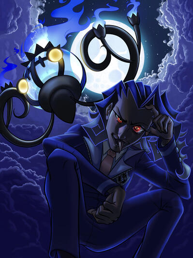 Asper and Chandelure