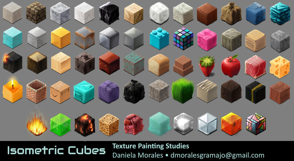 Isometric Cube Studies