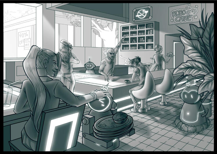 Robo-Cafe