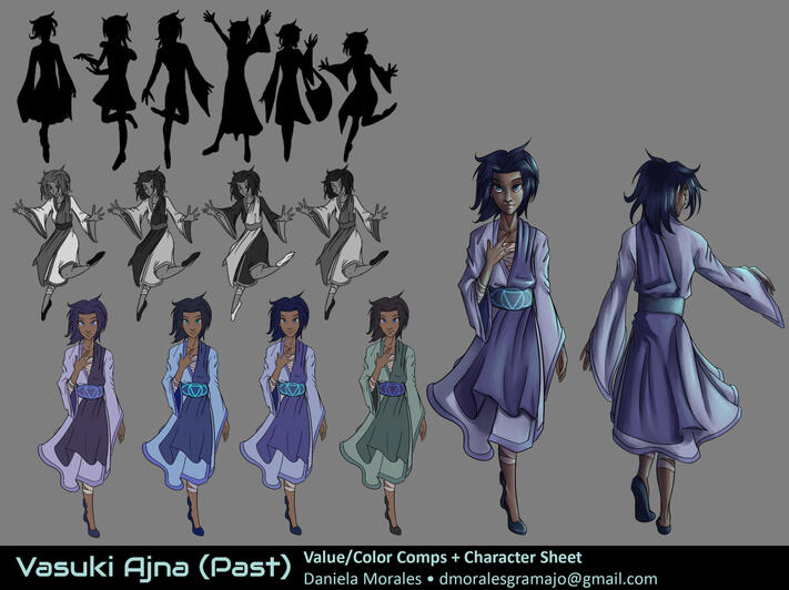 Vasuki Ajna Value/Color Comps