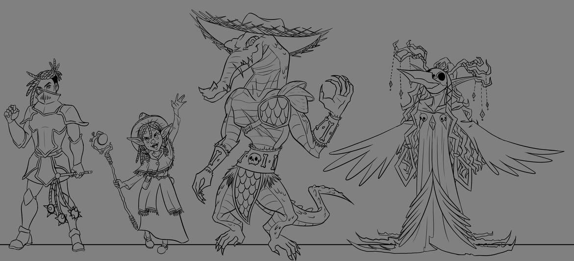 Fantasy Model Sheet